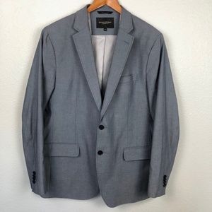 Banana Republic Tailored Fit Sport Coat/Blazer | Mens 42R | Blue-Gray